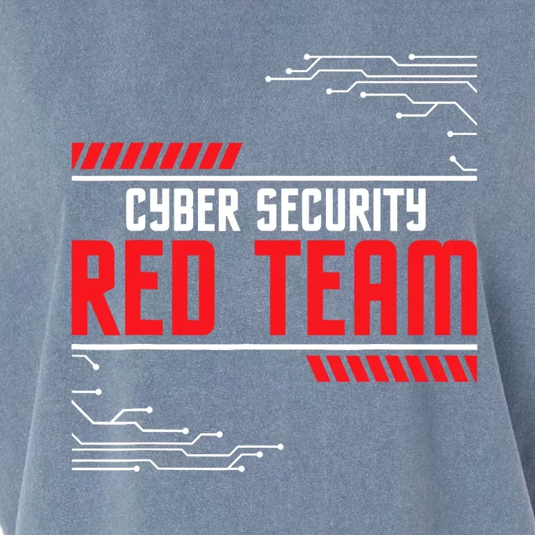 Cyber Security Red Team Computer Engineer Hacker Hacking Garment-Dyed Women's Muscle Tee