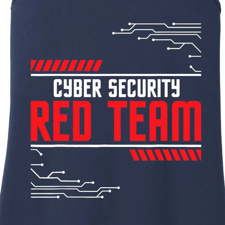 Cyber Security Red Team Computer Engineer Hacker Hacking Ladies Essential Tank