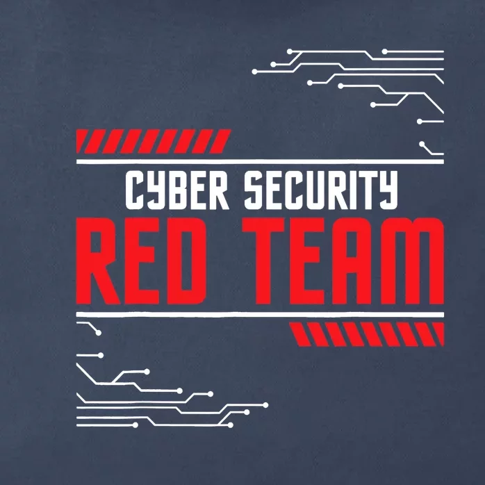 Cyber Security Red Team Computer Engineer Hacker Hacking Zip Tote Bag