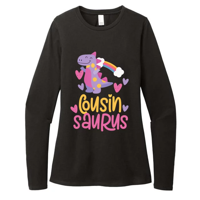 Cousin Saurus Rex Dinosaur Womens CVC Long Sleeve Shirt