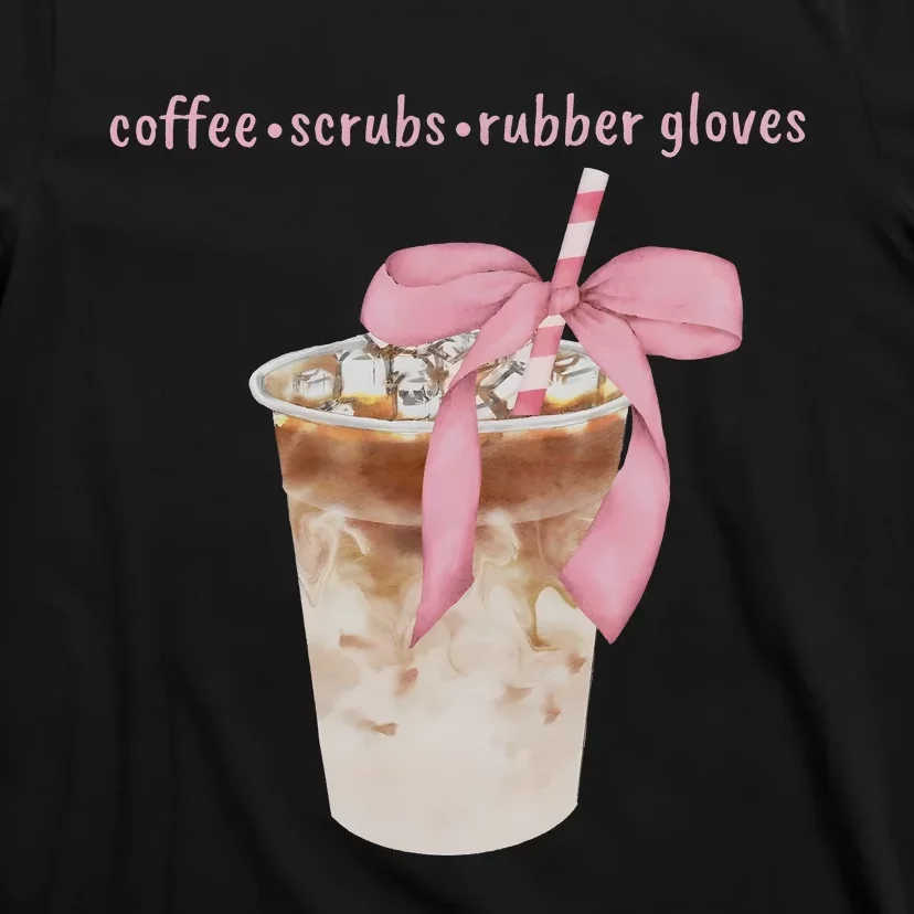 Coffee Scrubs Rubber Gloves T-Shirt