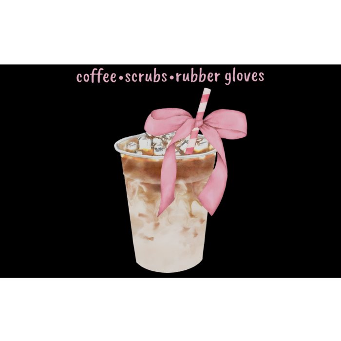 Coffee Scrubs Rubber Gloves Bumper Sticker