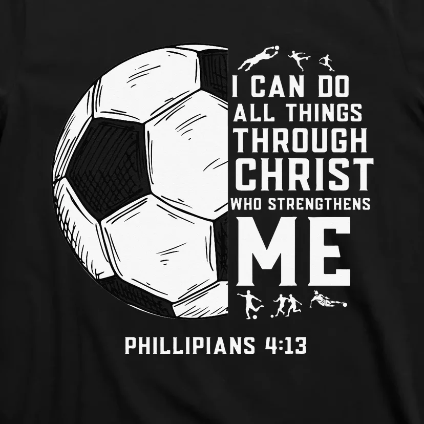 Christian Soccer Religious Gifts T-Shirt