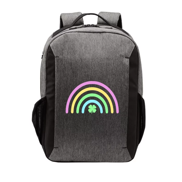 Colorful Shamrock Rainbow Vector Backpack