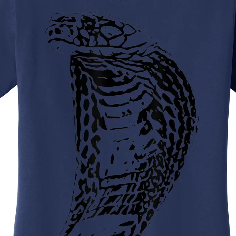 Cobra Snake Reptile Motif Snakes Design Animal Reptiles Women's T-Shirt