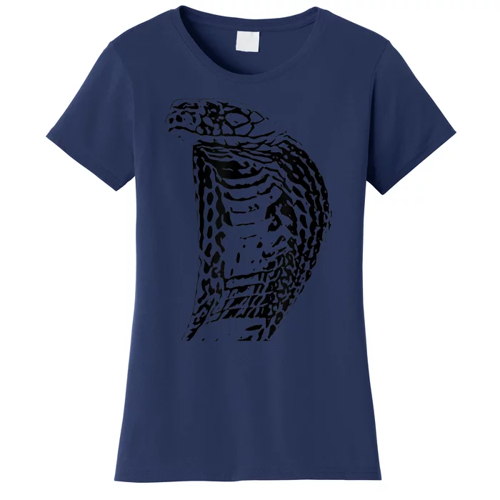 Cobra Snake Reptile Motif Snakes Design Animal Reptiles Women's T-Shirt