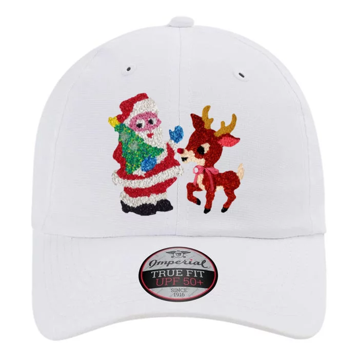 Cute Santa Reindeer Best Friends Christmas Cheer The Original Performance Cap