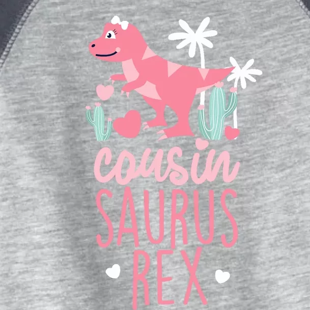 Cousin Saurus Rex Dinosaur Toddler Fine Jersey T-Shirt