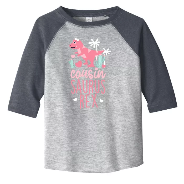 Cousin Saurus Rex Dinosaur Toddler Fine Jersey T-Shirt