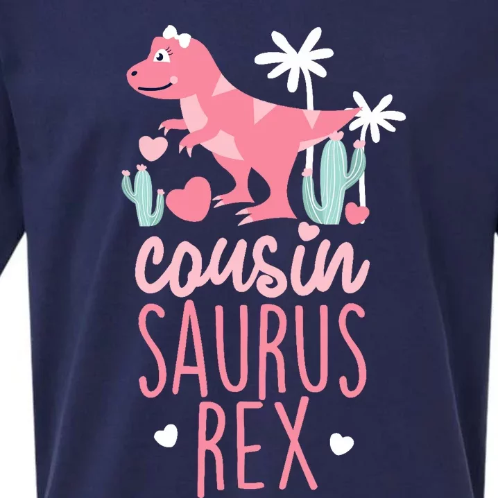 Cousin Saurus Rex Dinosaur Sueded Cloud Jersey T-Shirt