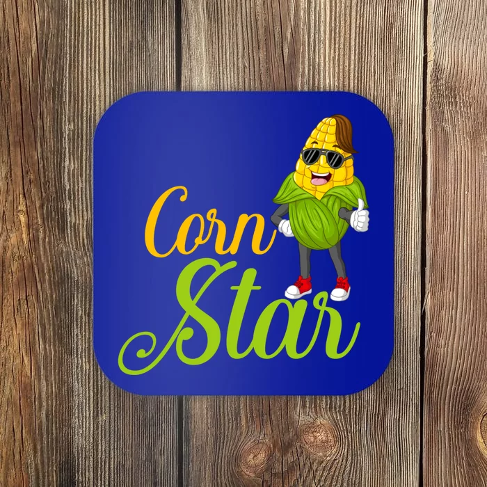 Corn Star Rancher Barnyard Harvest Farming Barn Cattle Gift Coaster