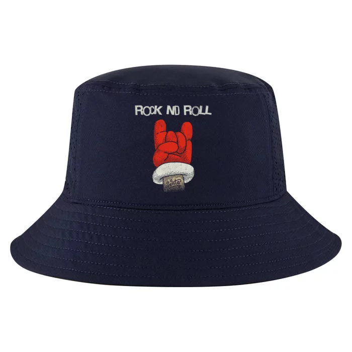 Christmas Santa Rock Nd Roll Music Lovers Christmas Costume Gift Cool Comfort Performance Bucket Hat