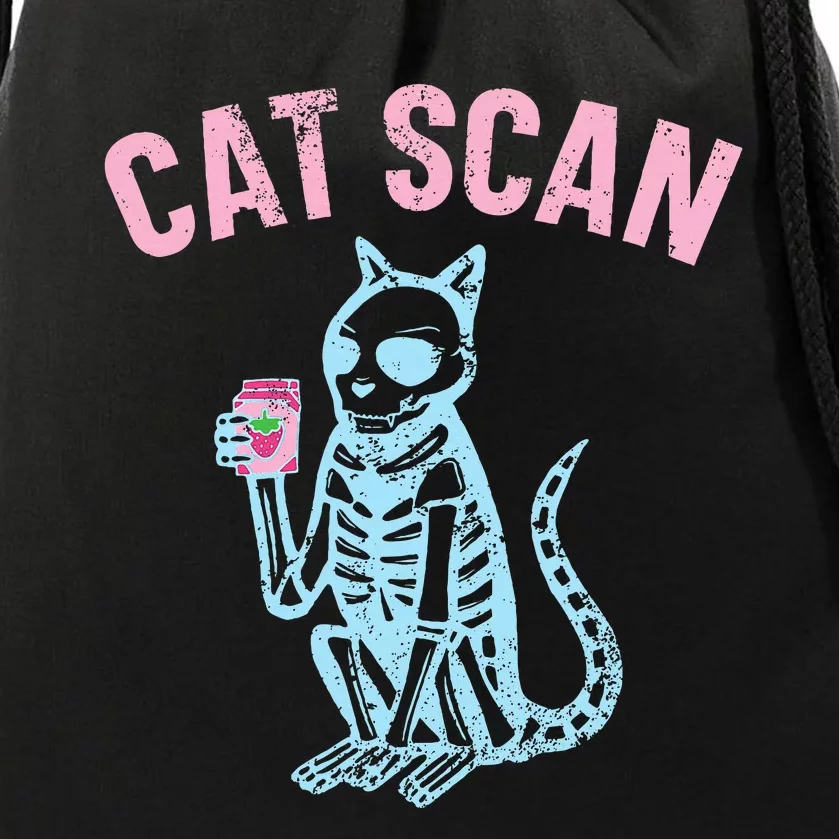 Cat Scan Radiologist Radiologic Technologist Radiology Squad Drawstring Bag