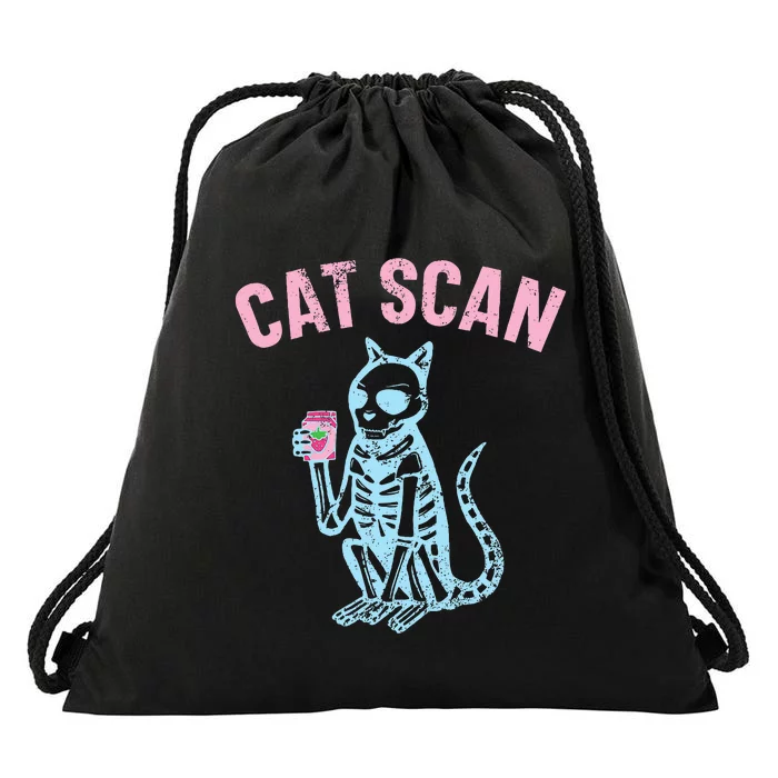 Cat Scan Radiologist Radiologic Technologist Radiology Squad Drawstring Bag