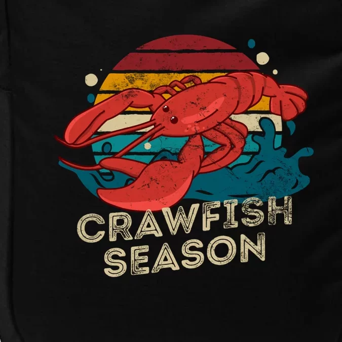 Crawfish Season Retro Crawfish Boil Love Crayfish Seafood Gift Impact Tech Backpack