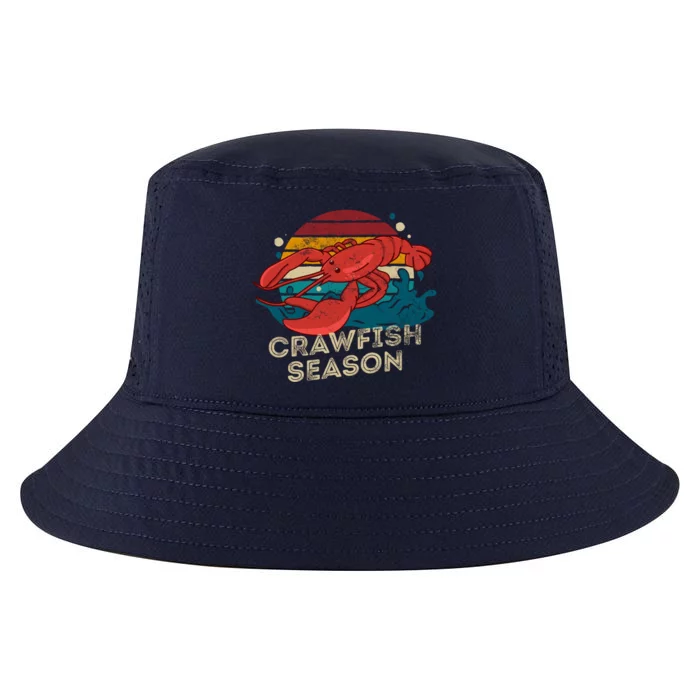 Crawfish Season Retro Crawfish Boil Love Crayfish Seafood Gift Cool Comfort Performance Bucket Hat