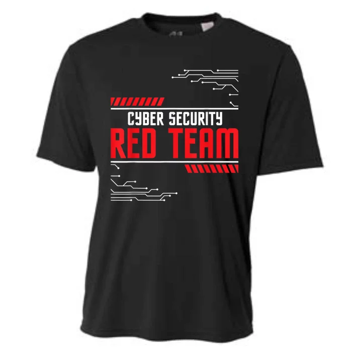 Cyber Security Red Team Computer Engineer Hacker Hacking Cooling Performance Crew T-Shirt