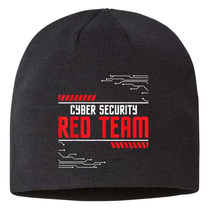 Cyber Security Red Team Computer Engineer Hacker Hacking 8 1/2in Sustainable Knit Beanie