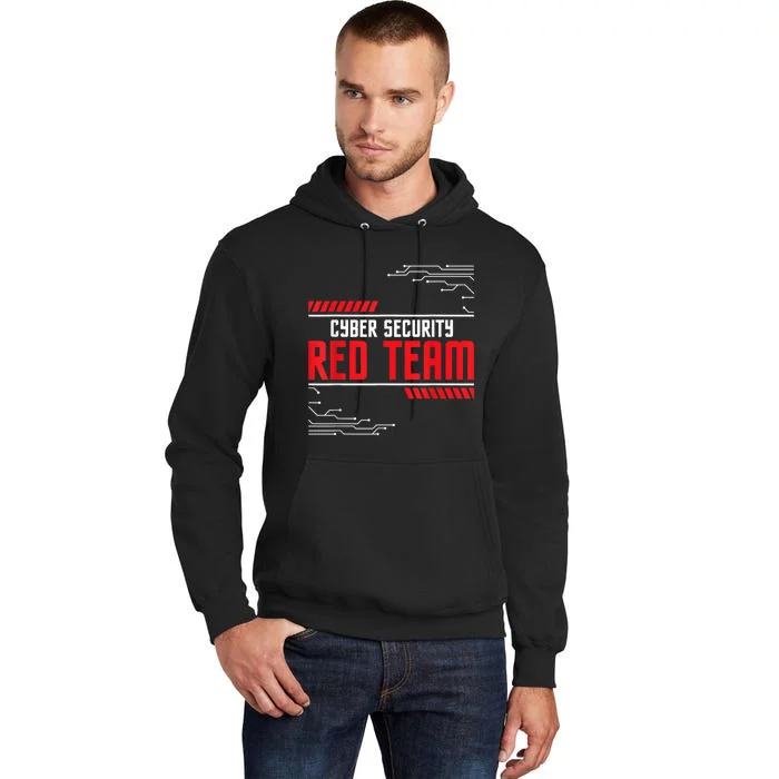 Cyber Security Red Team Computer Engineer Hacker Hacking Tall Hoodie