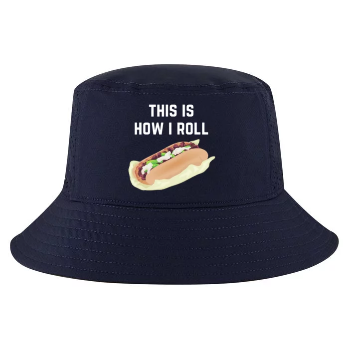 Cheese Steak Roll This Is How I Roll Gift Cool Comfort Performance Bucket Hat