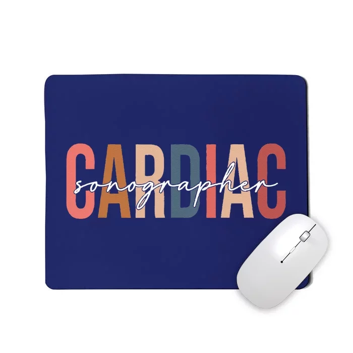 Cardiac Sonographer Radiology Tech XRay Tech Mammo Tech Mousepad