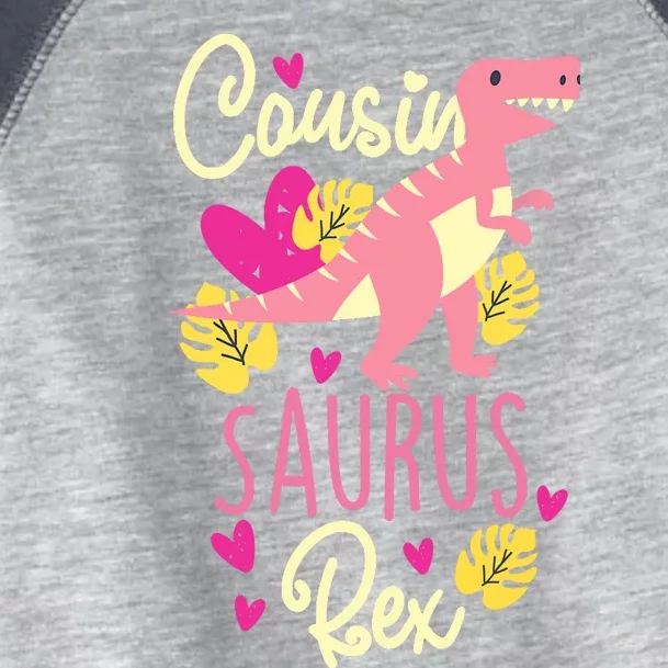 Cousin Saurus Rex Dinosaur Toddler Fine Jersey T-Shirt