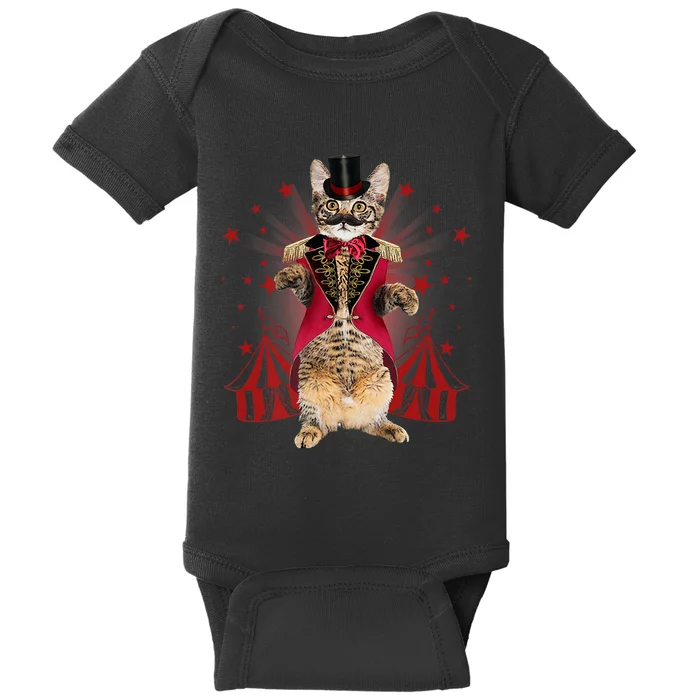 Circus S Ringmaster Cat Ringmaster Costume Baby Bodysuit