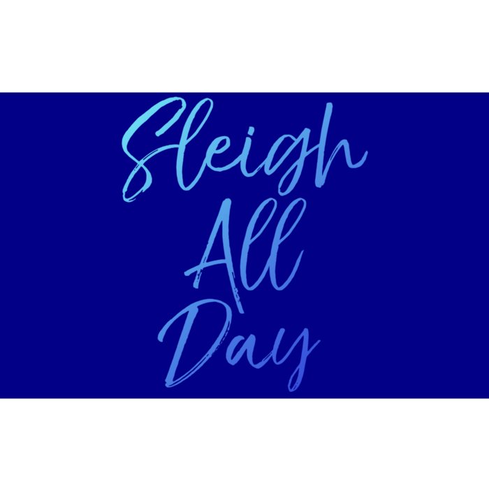 Cute Snow Sledding Quote Winter Sleigh All Day Gift Bumper Sticker