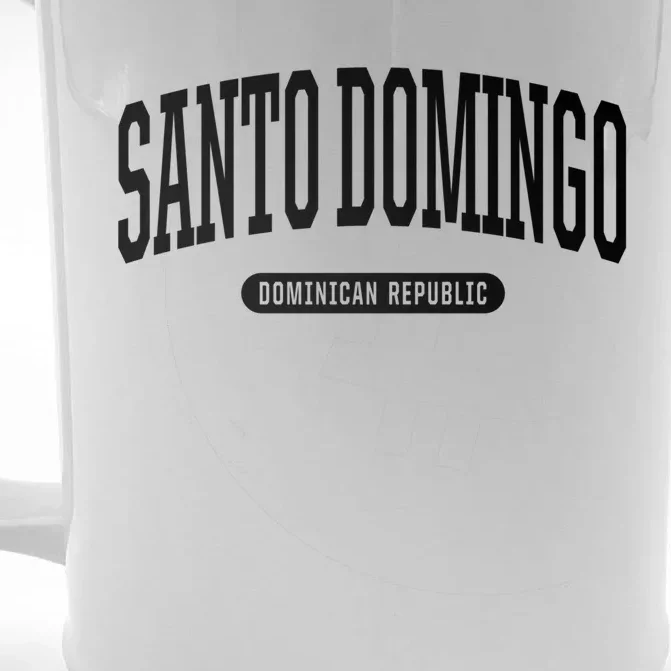 College Style Santo Domingo Dominican Republic Souvenir Gift Front & Back Beer Stein