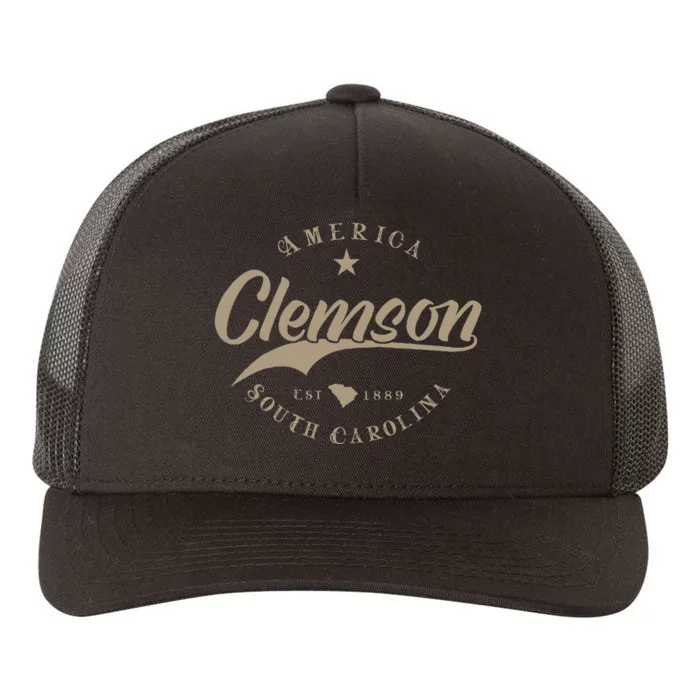 Clemson Sc South Carolina Yupoong Adult 5-Panel Trucker Hat