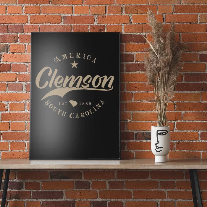 Clemson Sc South Carolina Poster