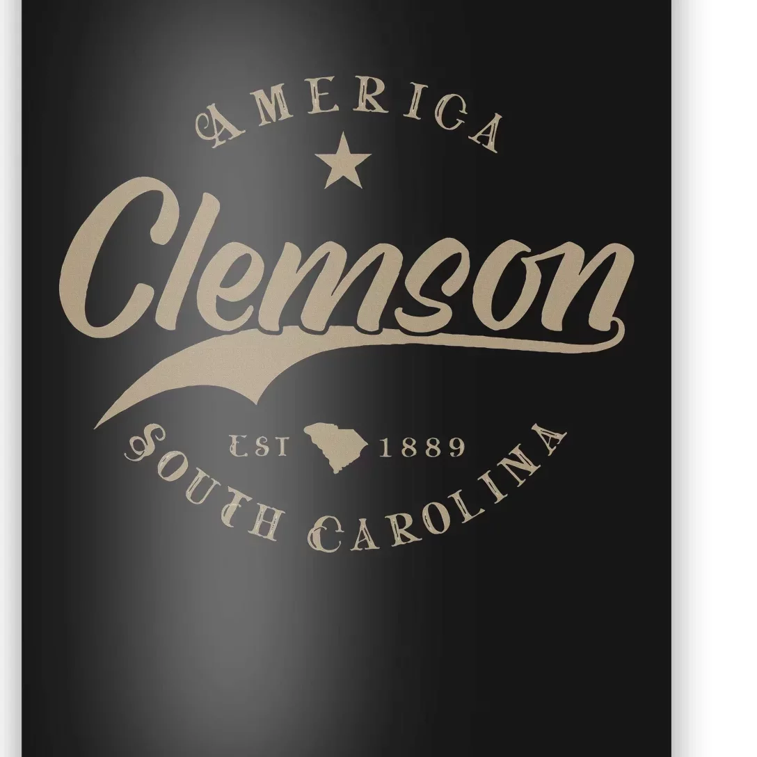 Clemson Sc South Carolina Poster