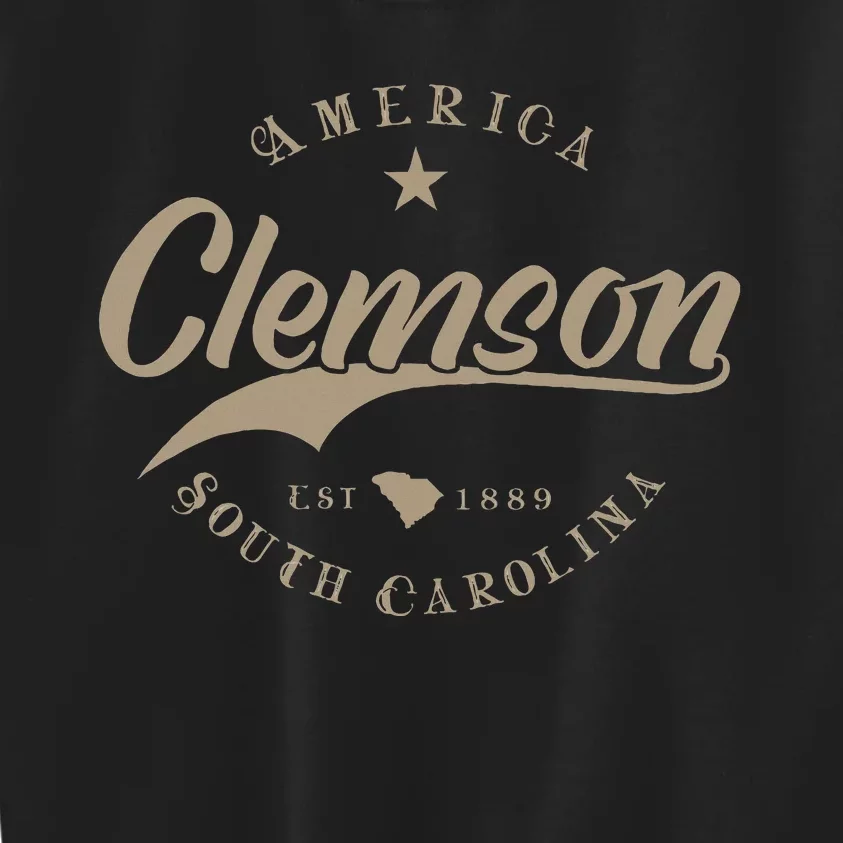 Clemson Sc South Carolina Kids Sweatshirt