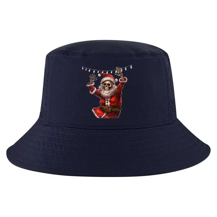 Christmas Skeleton Santa Claus Dancing Gift Xmas Gift Cool Comfort Performance Bucket Hat