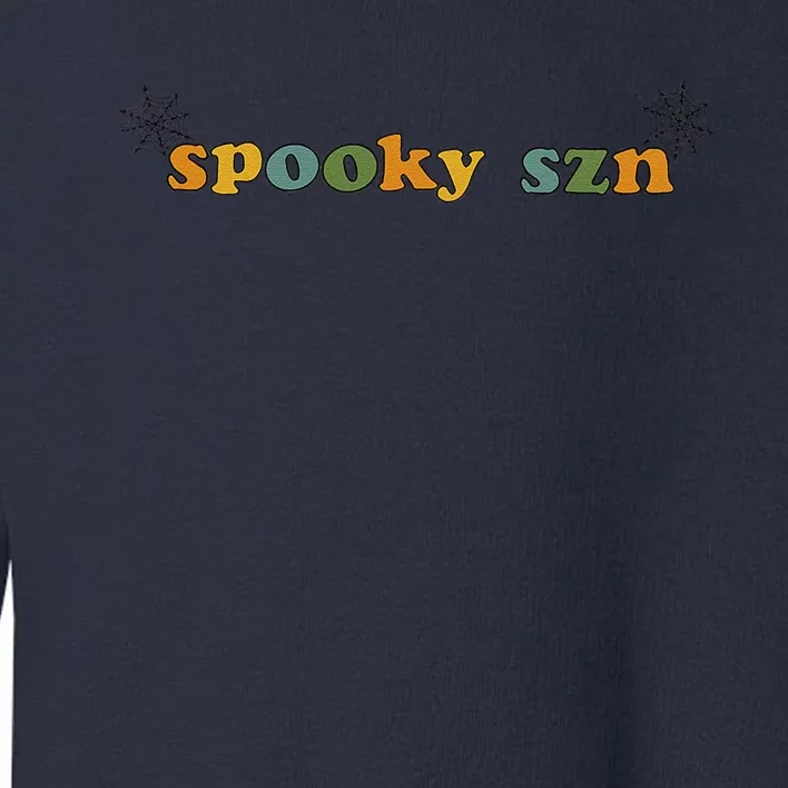 Cute Spooky Season Halloween Toddler Sweatshirt