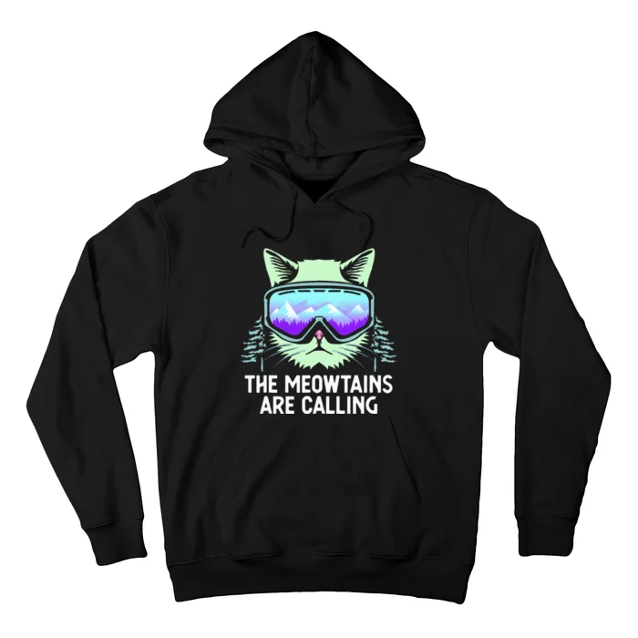 Cool Snowboard Ski Lover Mountain Skier Hoodie