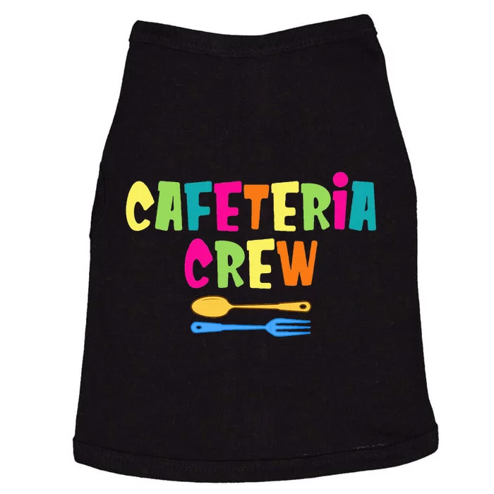 Cafeteria Squad School Cafeteria Lady Worker Doggie Tank