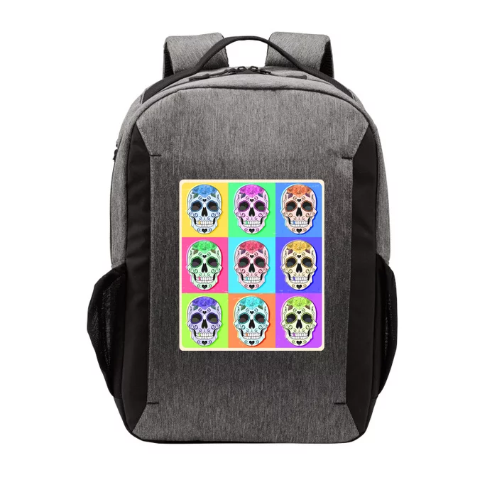 Cool Sugar Skull Pop Art Vector Backpack