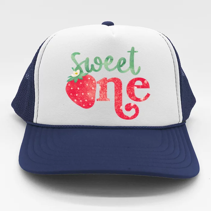 Cute Strawberry Sweet One Trucker Hat