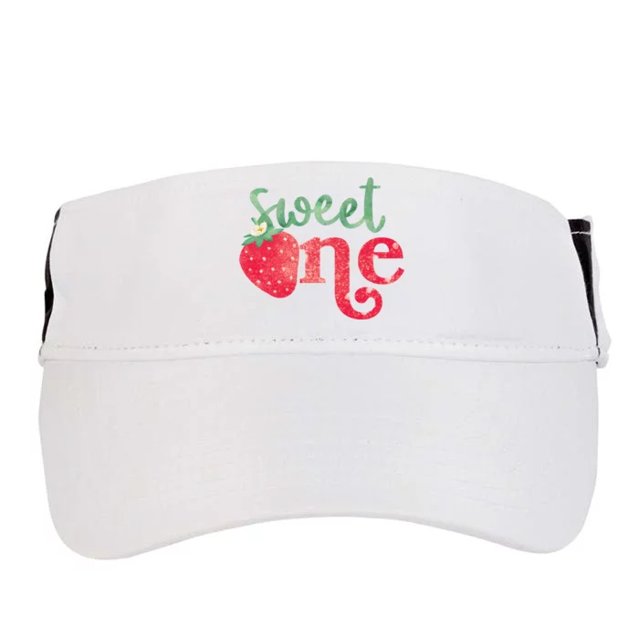 Cute Strawberry Sweet One Adult Drive Performance Visor