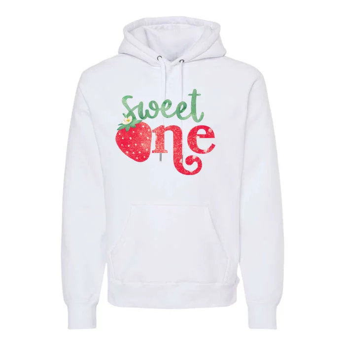 Cute Strawberry Sweet One Premium Hoodie