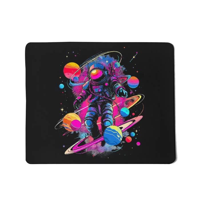 Cool Spaceman Scifi Astronaut Space Mousepad