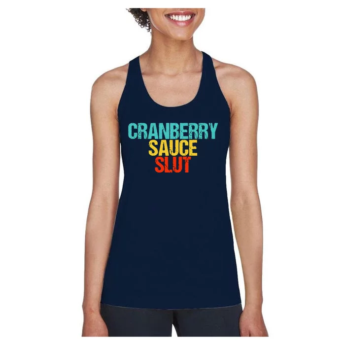 Cranberry Sauce Slut 2024 Women's Racerback Tank