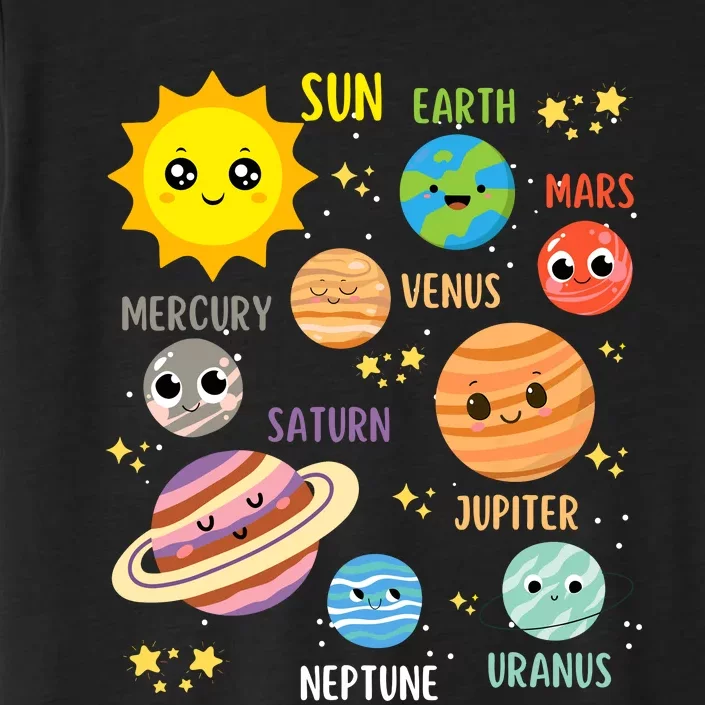 Cute Solar System Kids Astronomy Boy Girl ChromaSoft Performance T-Shirt