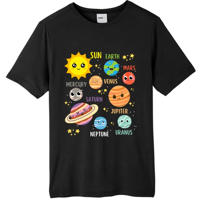 Cute Solar System Kids Astronomy Boy Girl ChromaSoft Performance T-Shirt