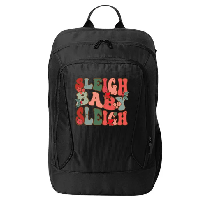 Christmas Sleigh Sleigh Groovy Xmas Cute Gift City Backpack