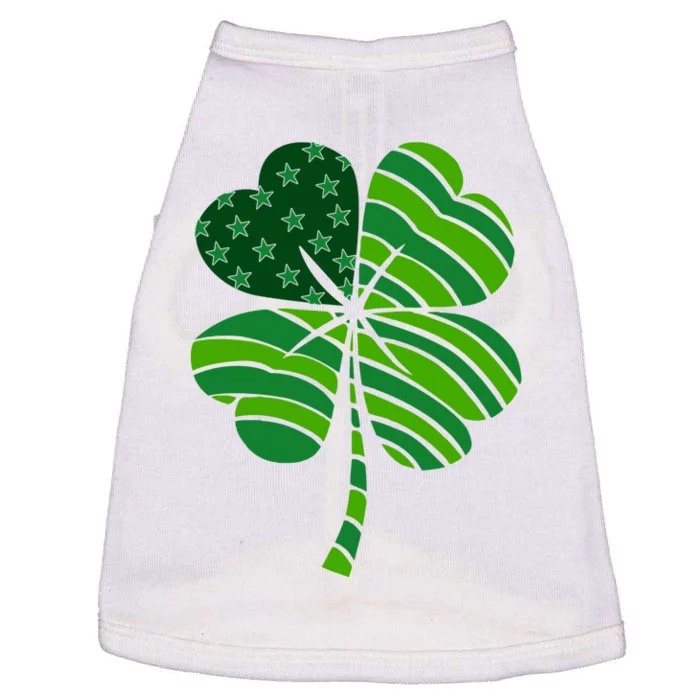 Clover Star St Patrick's Day Festive Holiday Doggie Tank