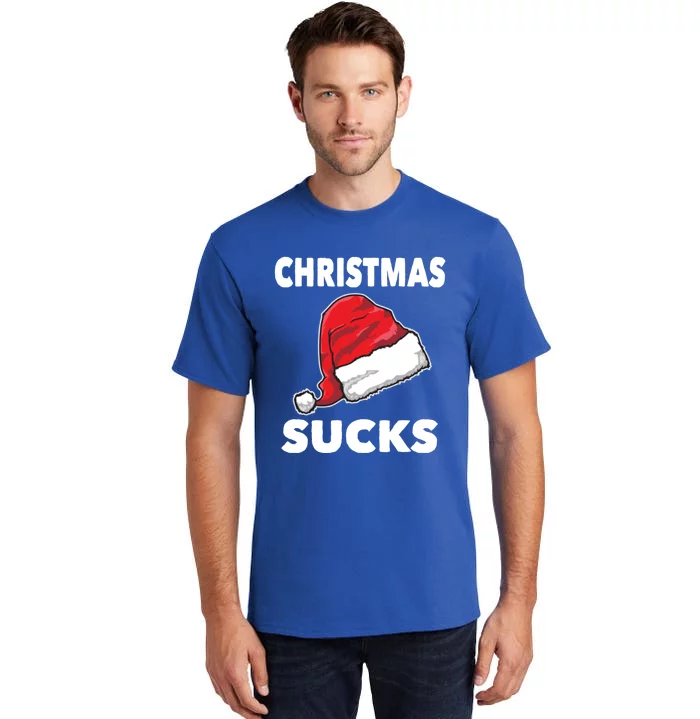 Christmas Sucks Scrooge Gift Tall T-Shirt