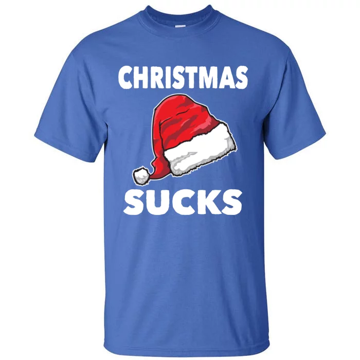 Christmas Sucks Scrooge Gift Tall T-Shirt