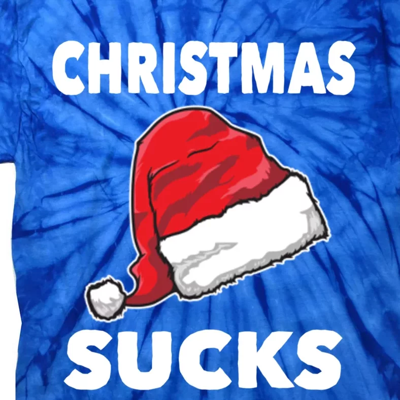 Christmas Sucks Scrooge Gift Tie-Dye T-Shirt